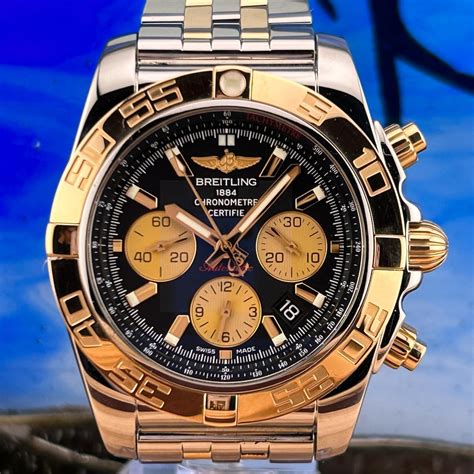 breitling chronomat anno 1990 usato|breitling chronomat 44 two tone.